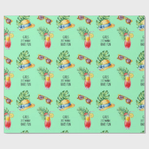  Girls just want to have fun by Natasha Us   Wrapping Paper