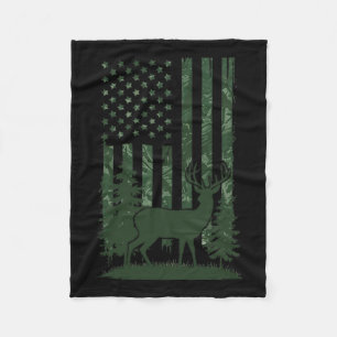 Girls Kids Boys Hunting Shirt Deer Hunters Toddler Fleece Blanket