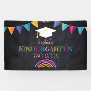 Girl's Kindergarten Graduation  Banner