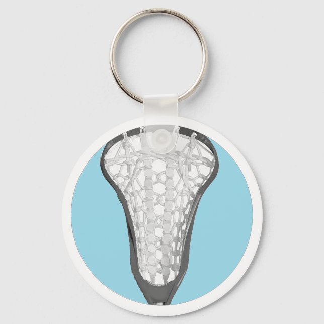 Girls Lacrosse Gift Key Ring (Front)