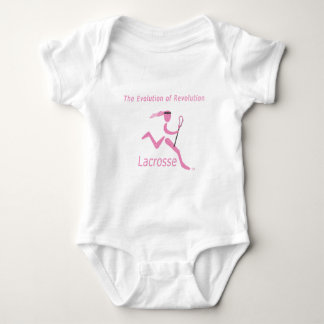 Girls Lacrosse Goes Big Time Baby Bodysuit