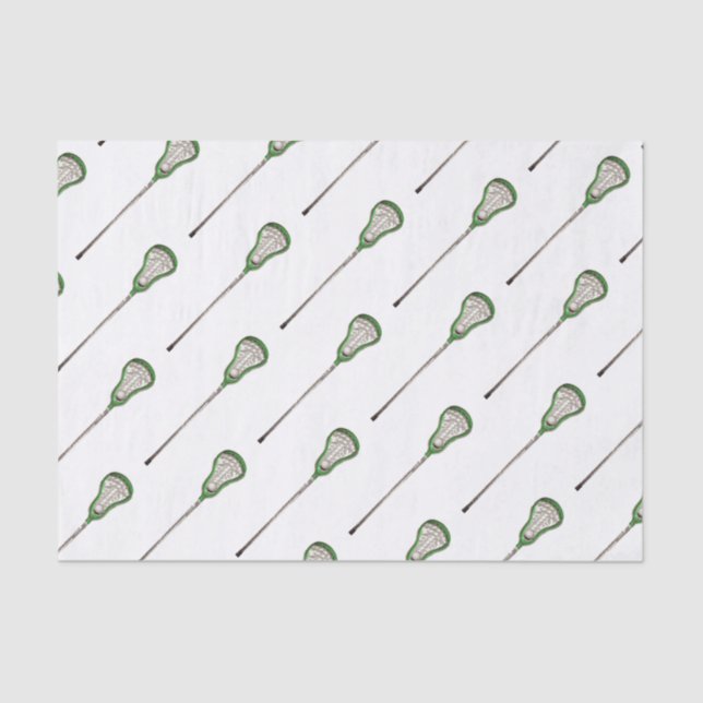 Girls Lacrosse Tissue Paper (Front)