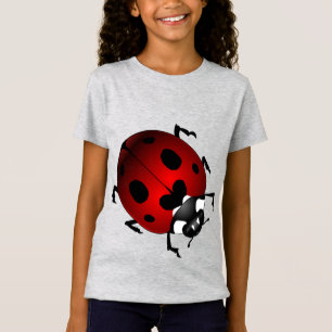 Girl's Ladybug T-shirts Kid's Ladybug Shirts