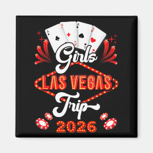 Girls las vegas trip 2026 family squad vacation magnet