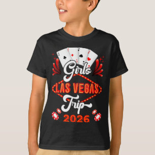 Girls las vegas trip 2026 family squad vacation T-Shirt