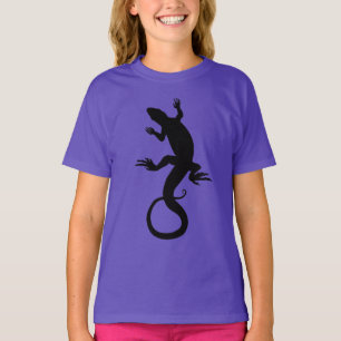 Girl's Lizard Sweatshirt Reptile Art Kids Shirts