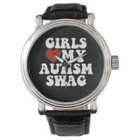 Girls Love My Autism Swag Funny Autistic Boy Gifts