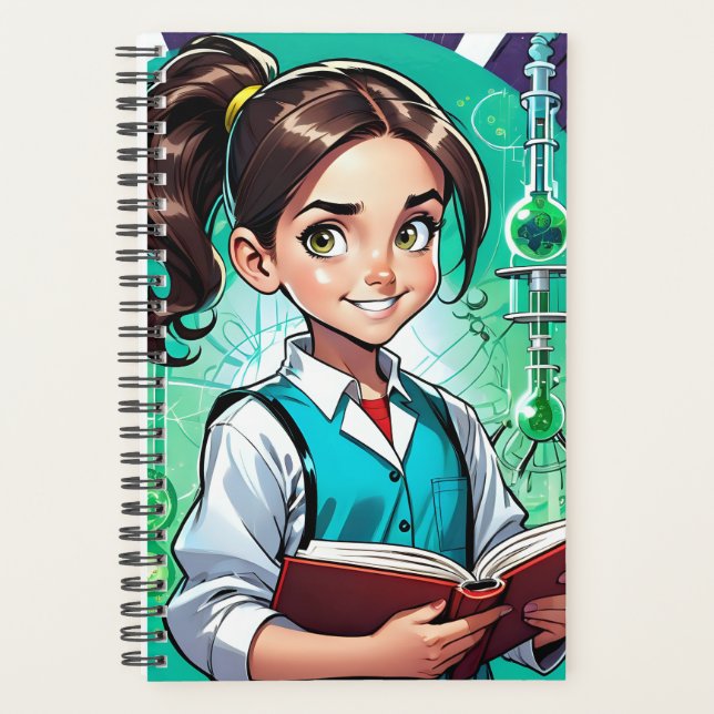 Girls Love Science! Planner (Front)