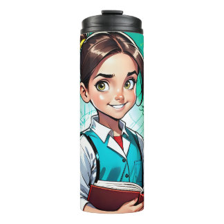 Girls Love Science! Thermal Tumbler
