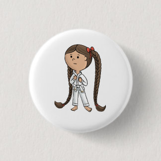 Girls Martial arts button