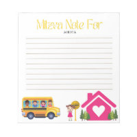 Girls Mitzva Note