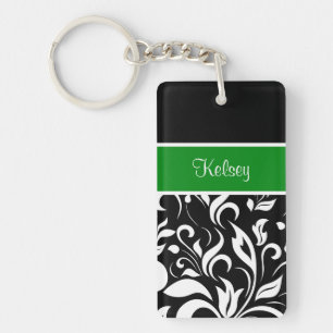 Girls Monogram Keychains