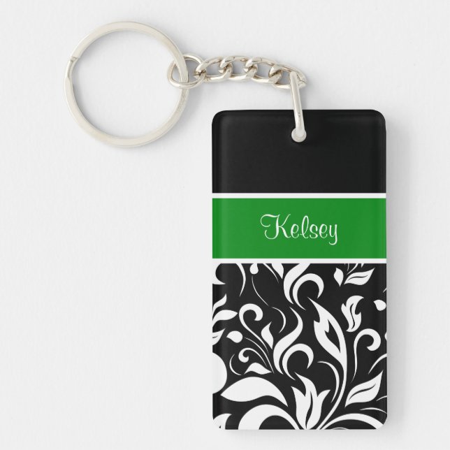 Girls Monogram Keychains (Front)