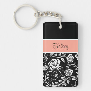 Girls Monogram Keychains