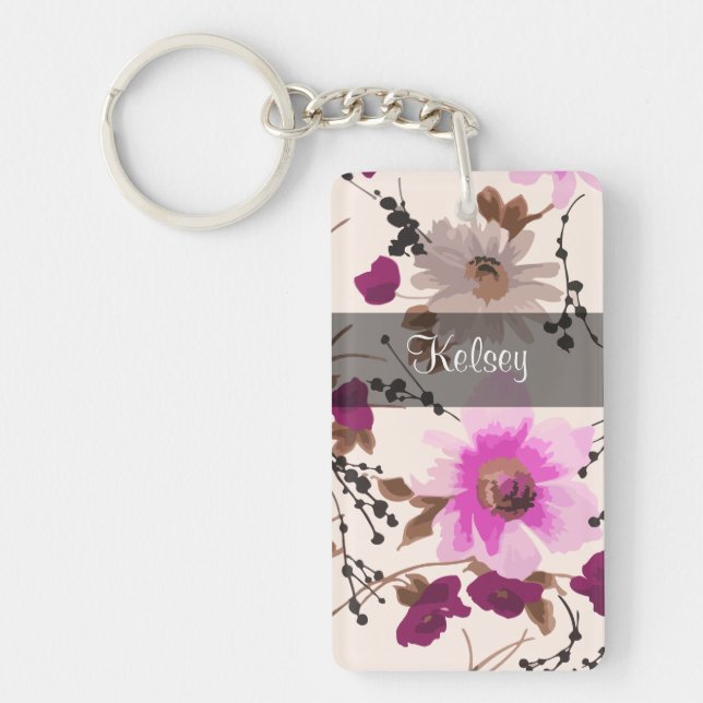 Girls Monogram Keychains (Front)