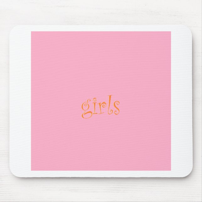 girls mouse mat (Front)