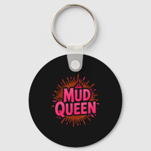 Girls mud queen run mudding diva muddy buddies key ring