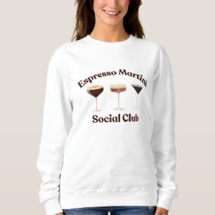 Girls Night Espresso Martini Crew Women Matching Sweatshirt