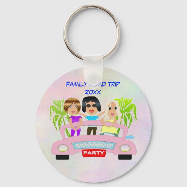 Girls Night Keychain (Front)