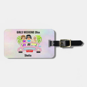 Girls Night Luggage Tag