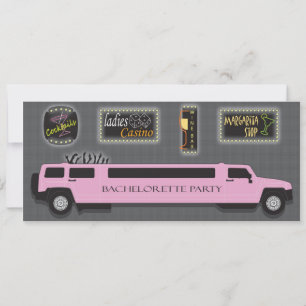 Girls Night Out Bachelorette Party Invitation
