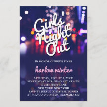 Girls' Night Out Bachelorette Party
