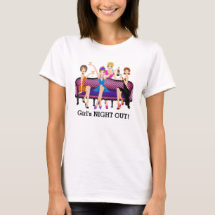 Girl's night out Bachelorette Party t-shirt