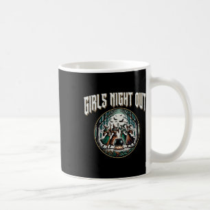 Girls Night Out Dancing Witches Funny Halloween Coffee Mug