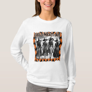Girls Night Out Halloween Witches T-Shirt