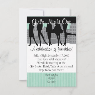 Girls Night Out Invitation