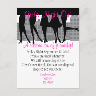 Girls Night Out Invitation