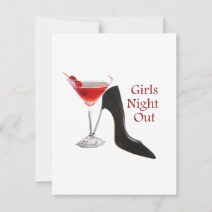 Girls Night Out Invitation