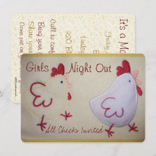 Girls Night Out Invitation