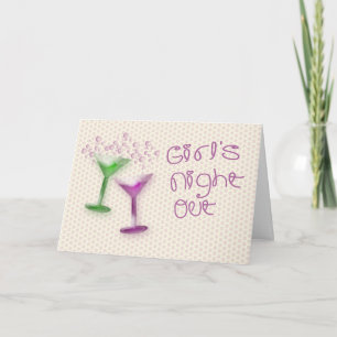 Girl's Night Out Invitation