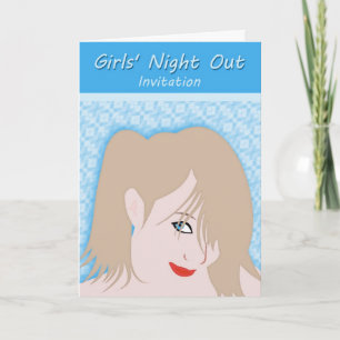 Girl's Night Out Invitation