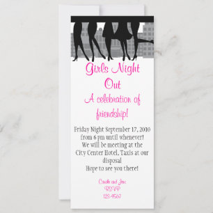 Girls Night Out Invitation