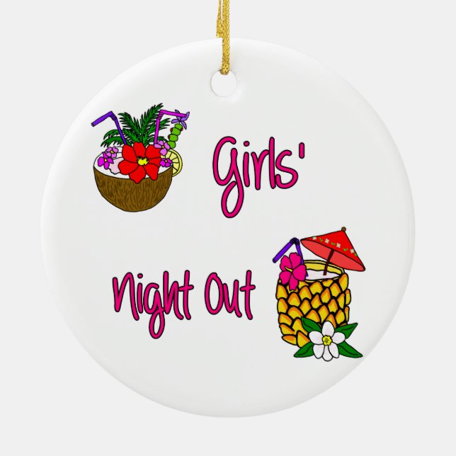 Girls' Night Out Ornament (Back)