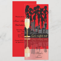 Girls Night Out Party Celebration | Red