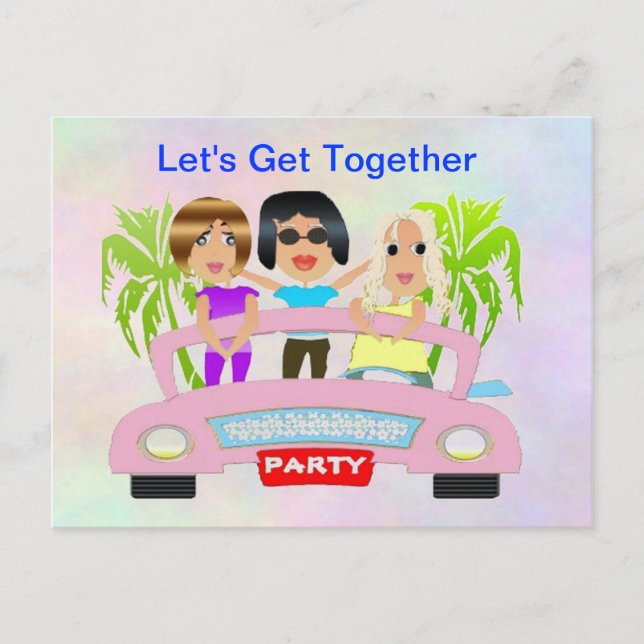 Girls Night Out Postcard (Front)