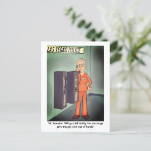 Girl's Night Postcard