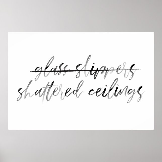 Girls Nursery or Office Poster in Watercolor (Front)