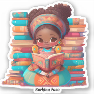 Girls of the World Reading - Burkina Faso