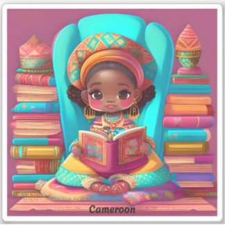 Girls of the World Reading - Cameroon