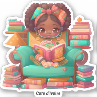 Girls of the World Reading - Cote d'Ivoire