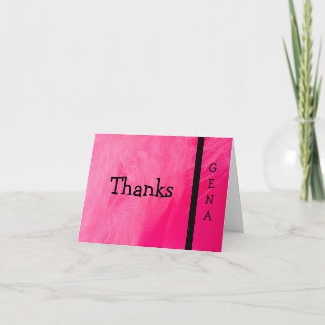 Girls Only Thank You Notes (Front)