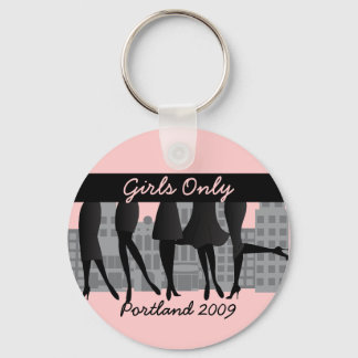 Girls Only-Version 2 Key Ring