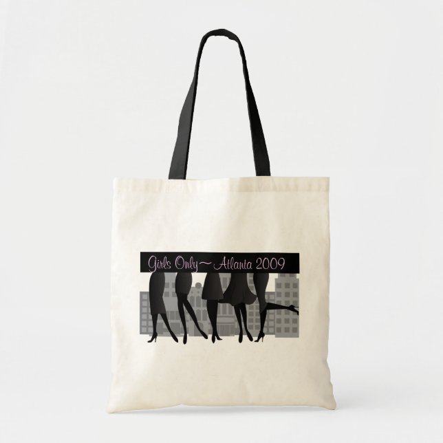 Girls Only-Version 2 Tote Bag (Front)