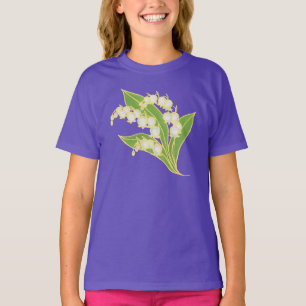 Girls Organic T-shirt: Lily of the Valley T-Shirt