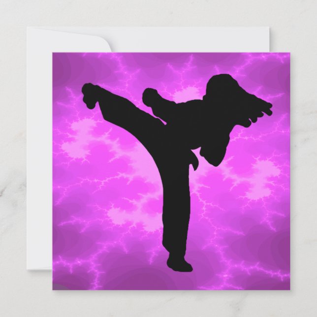 Girls Party Invitation (Front)