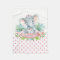 Girls Personalised Elephant Baby Blanket